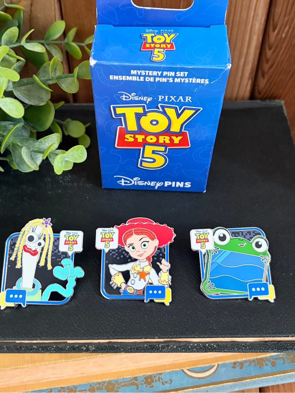 Disney Pixar Toy Story 5 Mystery Pin Choose 1: Jessie,Karen, Lilypad Collectible